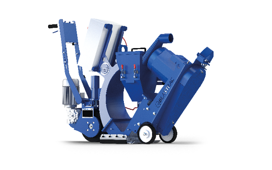 BLASTRAC-HUSQVARNA 1-10 DPS75 – Kugelstrahlmaschine VORFÜHRGERÄT