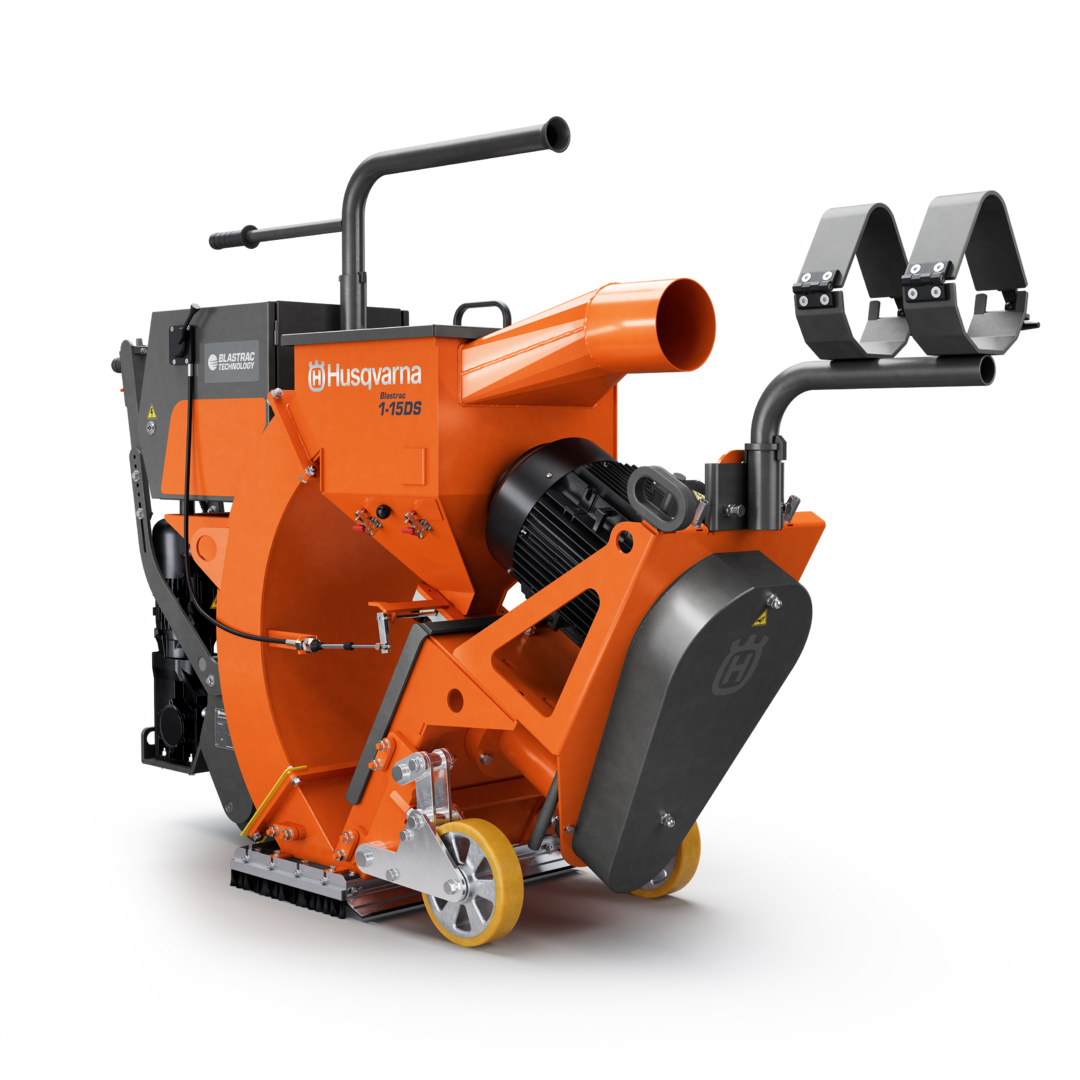 BLASTRAC-HUSQVARNA 1-15 DS – Kugelstrahlmaschine