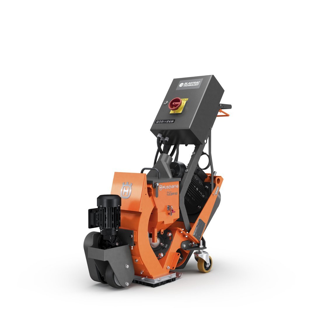 BLASTRAC-HUSQVARNA 1-8 DPF40 – Kugelstrahlmaschine