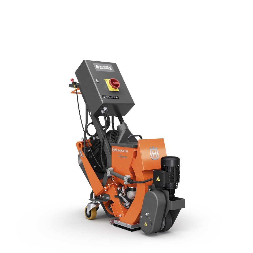 BLASTRAC-HUSQVARNA 1-8 DPF40 – Kugelstrahlmaschine