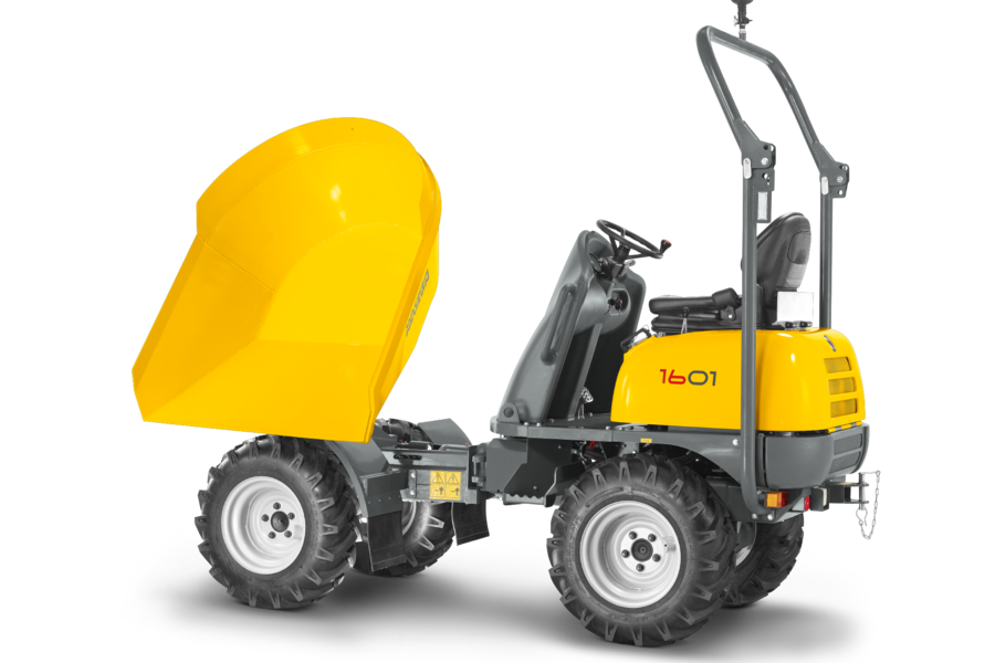 Wacker Neuson Raddumper 1601 mit Drehkippmulde 1.500kg Zuladung