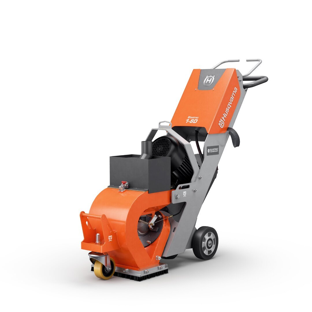 BLASTRAC-HUSQVARNA 1-8 D | Kugelstrahlmaschine