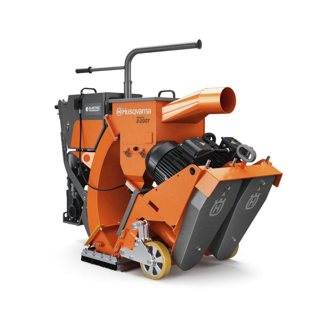 BLASTRAC-HUSQVARNA 2-20 DT – Kugelstrahlmaschine
