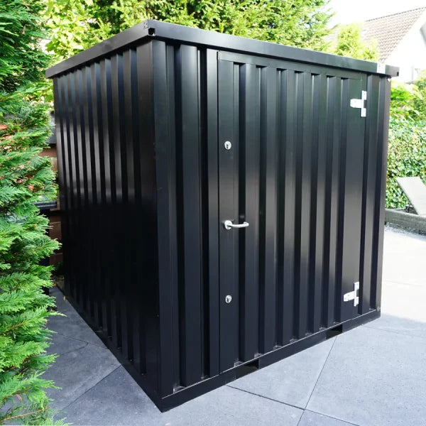 Lagercontainer 2 x 2m doppeltür kurze seite