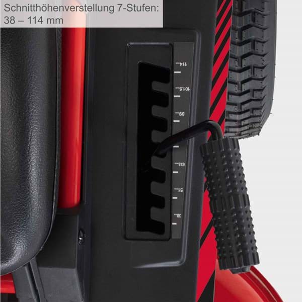 Akku-Aufsitzrasenmäher MR760-E Scheppach – 76cm Schnittbreite | 48V 50Ah | mit LED Licht & Tempomat-Neu