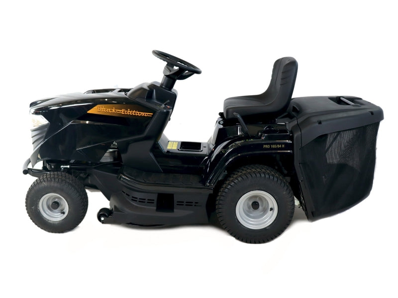 Black Edition PRO 165/84 H Rasentraktor mit Schneeschild 110 Plus