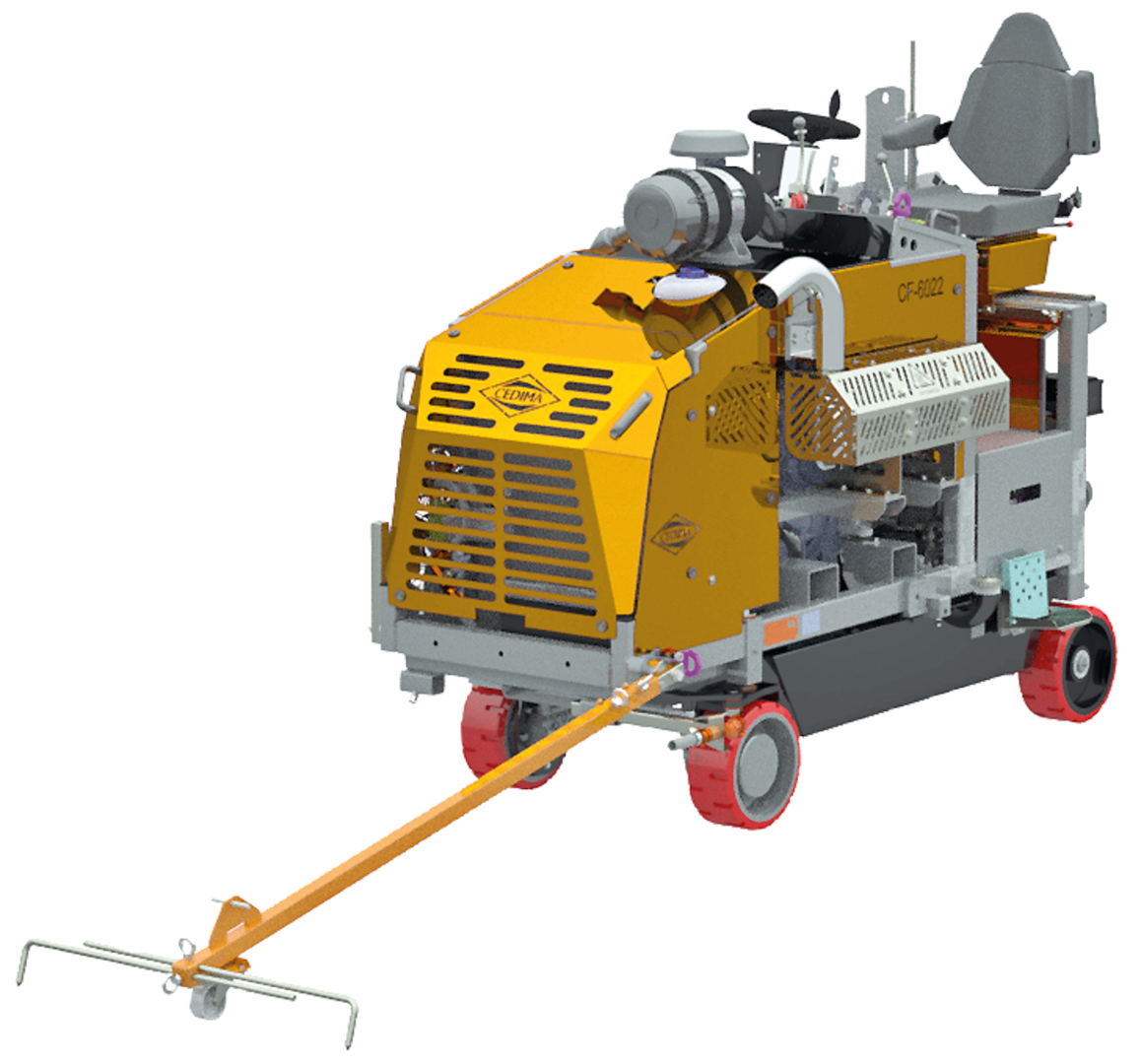 CEDIMA CF-6022 dieselbetriebener Fugenschneider Ø 1200 mm