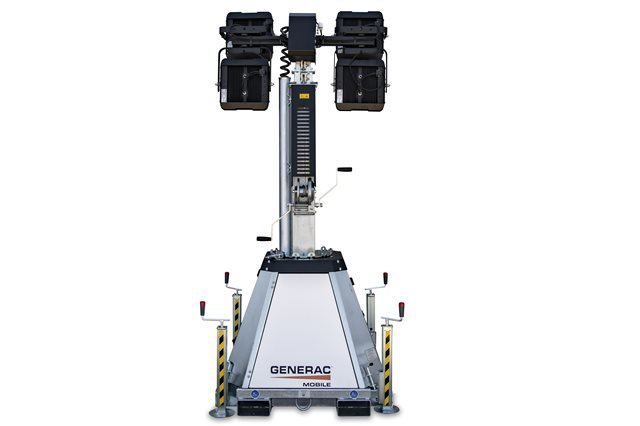 PRAMAC-Generac CTF 10 elektrischbetriebener Lichtmast