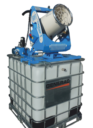 GENERAC Dust Fighter DF Smart „All in One“ elektrischbetriebenes Staubbindesystem
