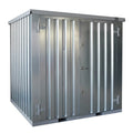 Lagercontainer 2×2 Meter Galvanisiert Doppeltür Kurze Seite-Neu