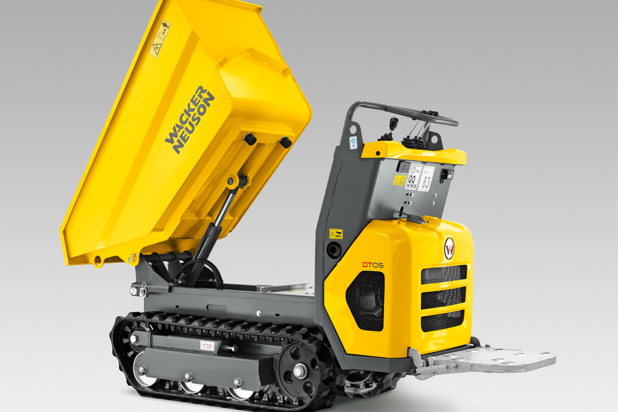 Wacker Neuson DT05 Minidumper mit Frontkippmulde 500kg Zuladung