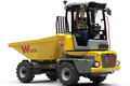 Wacker Neuson Dual View Raddumper DV45 mit Drehkippmulde 4.200kg Zuladung