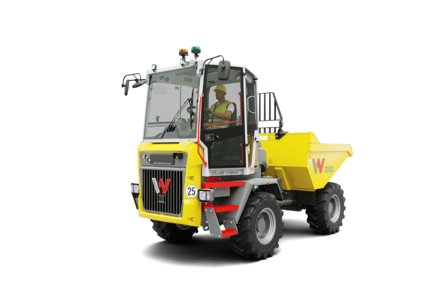 Wacker Neuson Dual View Raddumper DV60-2 mit Drehkippmulde 6.000kg Zuladung