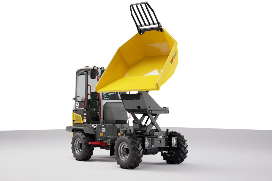 Wacker Neuson Raddumper DW30-2 mit Hochkippmulde drehbar 3.000kg Zuladung
