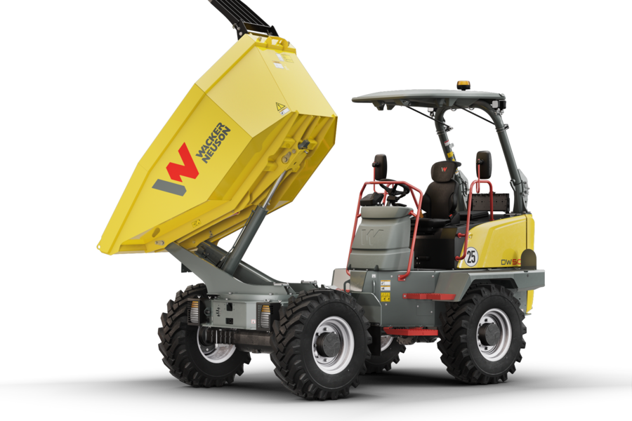 Wacker Neuson Raddumper DW50-2 mit Drehkippmulde 5.000kg Zuladung