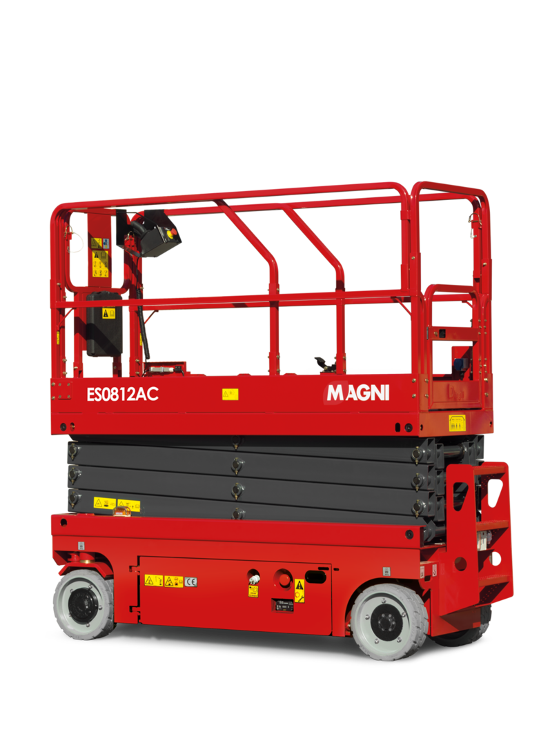 MAGNI ES0812AC+ Elektro-Scherenarbeitsbühne 8,0 mtr.