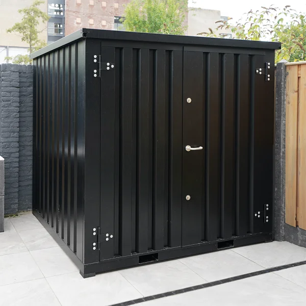 Lagercontainer 2 x 2m doppeltür kurze seite