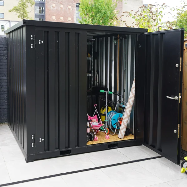 Lagercontainer 2 x 2m doppeltür kurze seite
