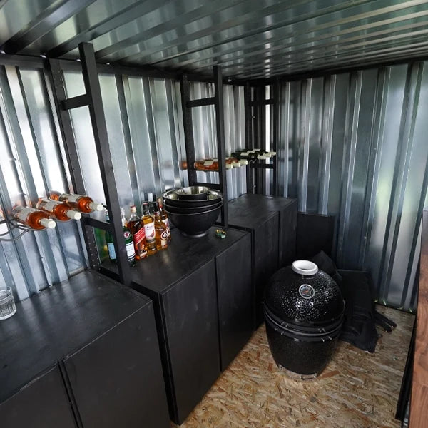 Bar Container 3×2 Meter Anthrazit RAL 7016
