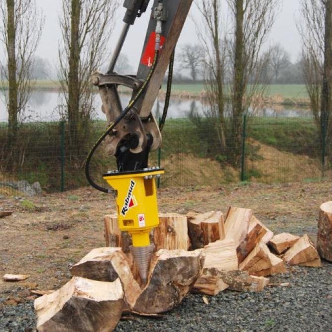 RABAUD FRH 810 | Kegelspalter für Minibagger 8,0 – 12,0 to.