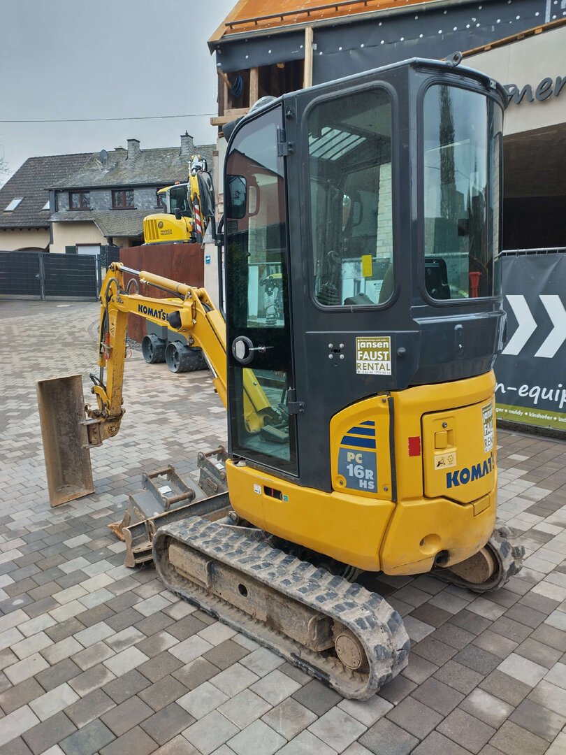 KOMATSU PC16R-3HS – Minibagger mit Tilt | Gebrauchtgerät