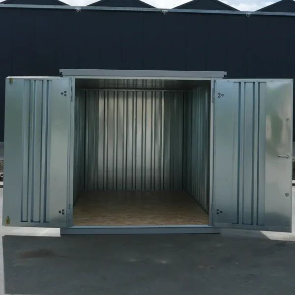Lagercontainer 2×2 Meter Galvanisiert Doppeltür Kurze Seite-Neu
