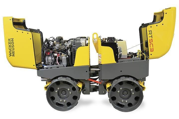 WACKER NEUSON RTLx-SC3 – Grabenwalze mit Fernsteuerung und Knicklenkung