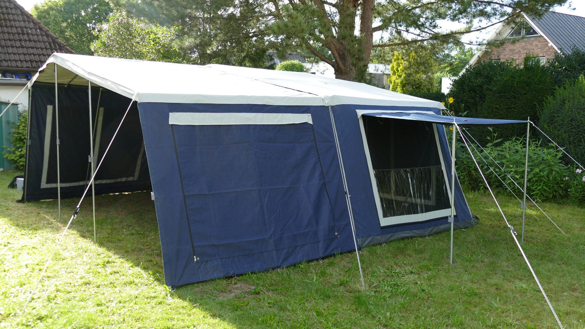 Zeltanhänger OUTDOOR L, inkl Vorzelt und Bordwanderhöhung