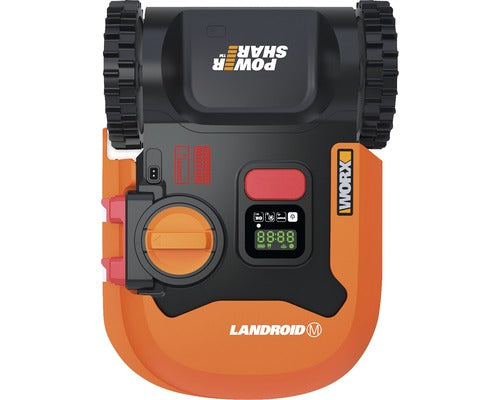 WORX 20V Akku-Mähroboter Landroid M500 18cm/500 m² mit App WR141E, inkl. Installationsmaterial-Neu