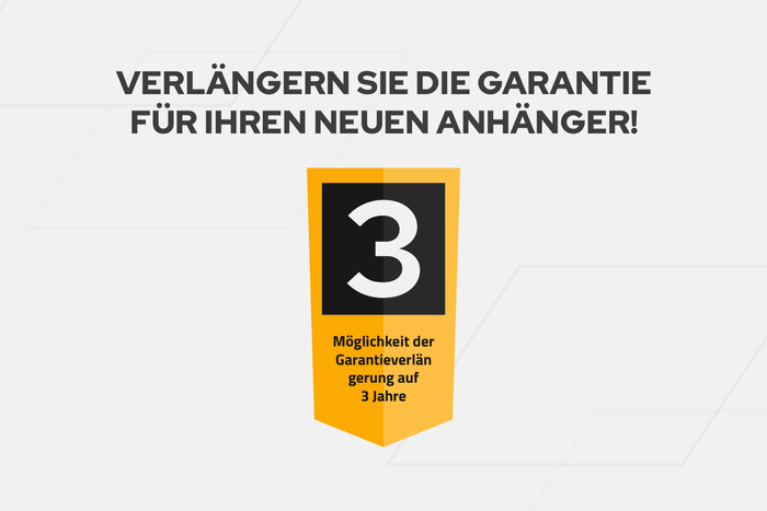 Autotransportanhänger auf Federn 264×150 UNITRAILER GARDEN 265/R KIPP mit BIS-Seitenwänden, H-0-Rahmen und grauer Plane-Neu