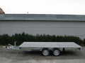 Humbaur Universal 3500 Aluboden, Seilwinde, Rampen