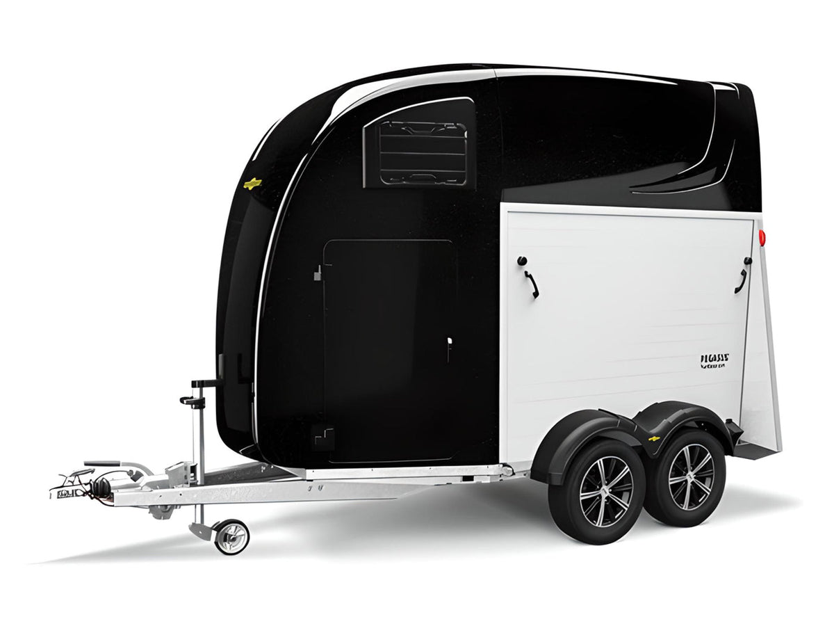 Humbaur Pegasus 2700 Luxus-Pferdeanhänger | Aerodynamischer Poly-Aluaufbau