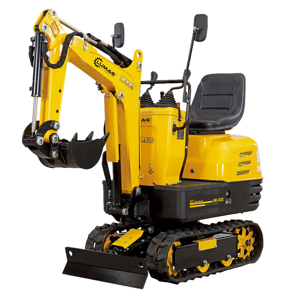LUMAG MB-600 – Minibagger mit Benzinmotor