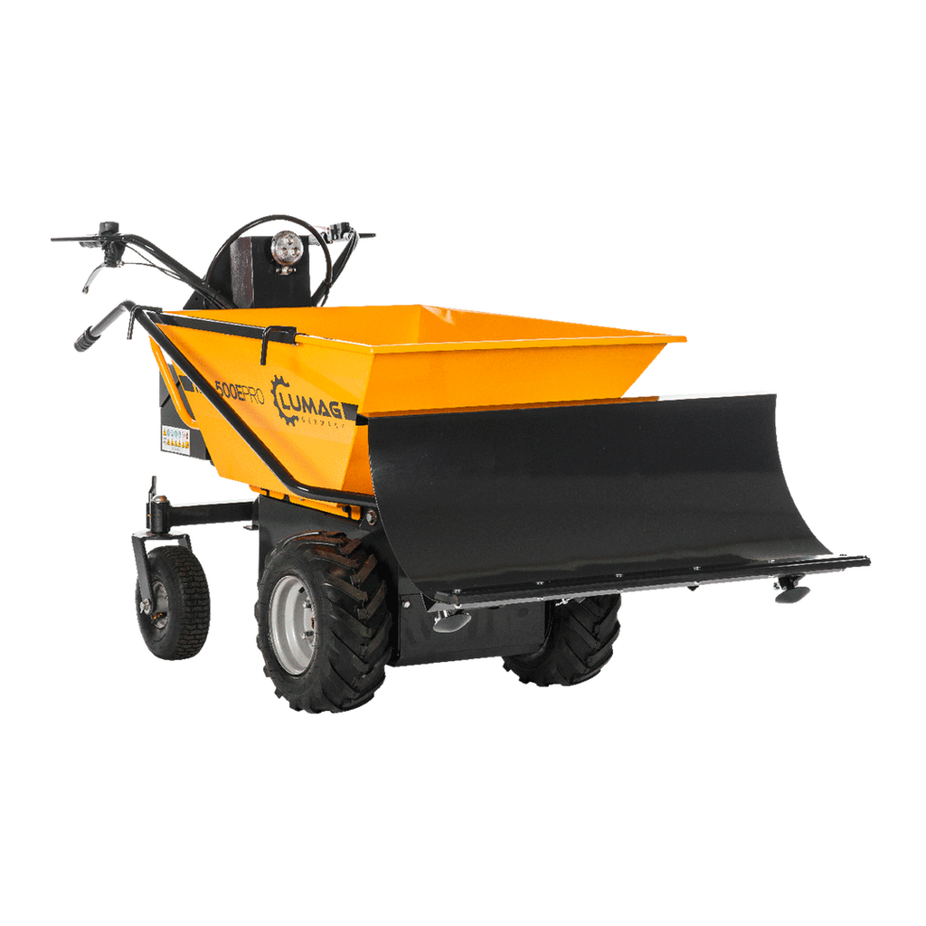 LUMAG MD500EPRO Elektro-Raddumper mit Frontkippmulde 500 kg Zuladung